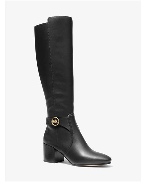 michael kors carmen boot|Michael Kors Carmen Heeled Ankle Bootie Boot Faux Leather.